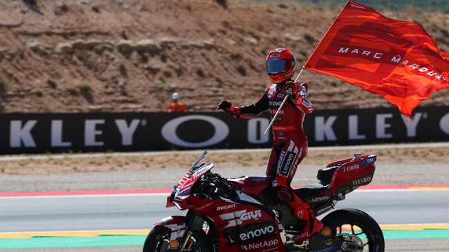 Klasemen MotoGP 2026 Usai GP Aragon: Marc Marquez Pangkas Jarak dari Jorge Martin