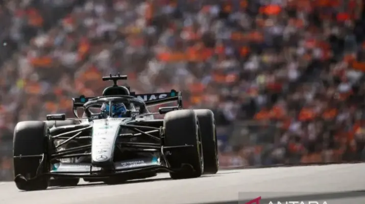 George Russell Juara F1 GP Azerbaijan 2026 Usai Tahan Tekanan Max Verstappen