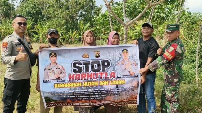 Polda Sumsel Perkuat Edukasi dan Mitigasi untuk Cegah Meluasnya Karhutla